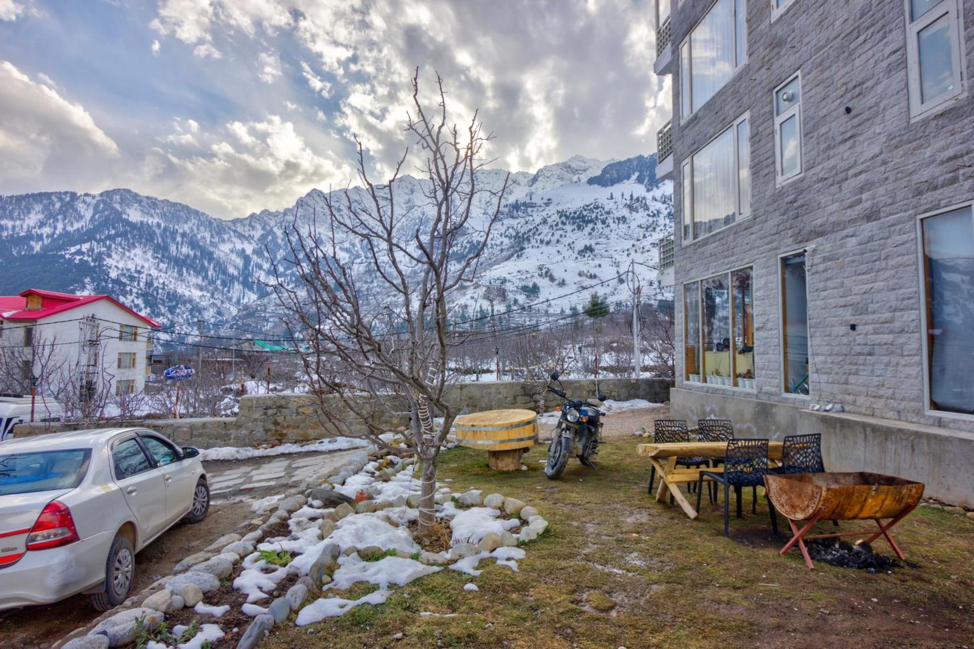La Aero Resort Home In Snow Mountains Manāli Exterior foto