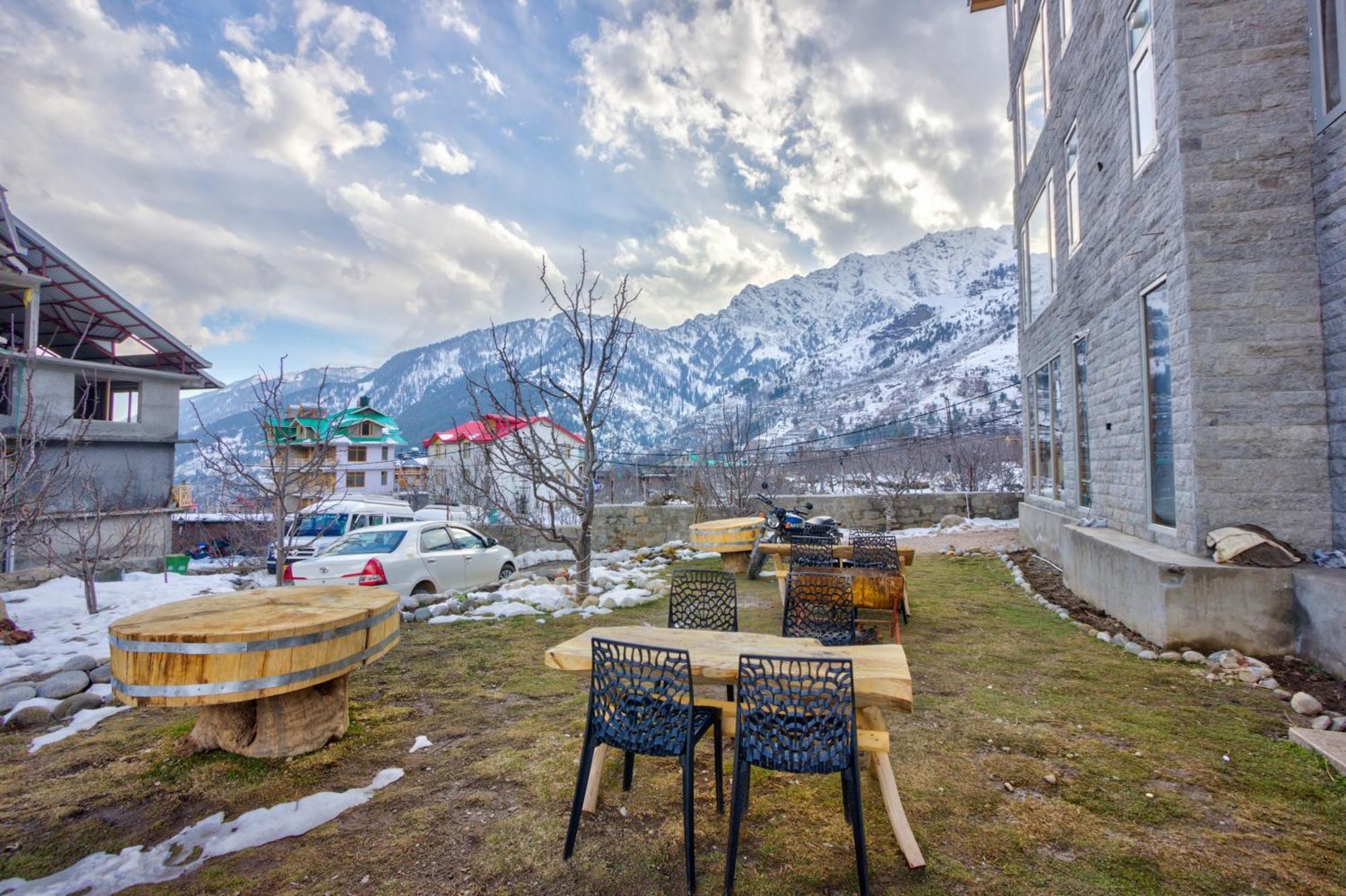 La Aero Resort Home In Snow Mountains Manāli Exterior foto